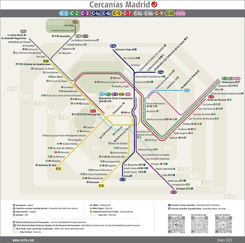 Plano de Cercan?as Madrid