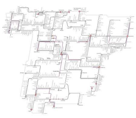 Mapa General de Media Distancia